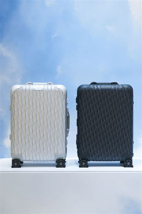 dior and RIMOWA launch luxe luggage capsule collection .